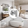 Pack of 2 Silver Wall Hooks, Stainless Steel Clothes Hooks,