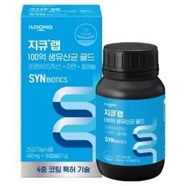 GQ Lab 10 Billion Live Lactobacillus Gold, 60 tablets, 1 unit / 지큐랩 100억 생유산균 골드, 60정, 1개