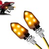 LOPHE Pack of 2 LED Motorcycle Indicators, 12 V Motorcycle