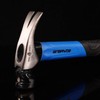 Real Steel 0501 jacketed Grafito martillo de carpintero curvado, 16