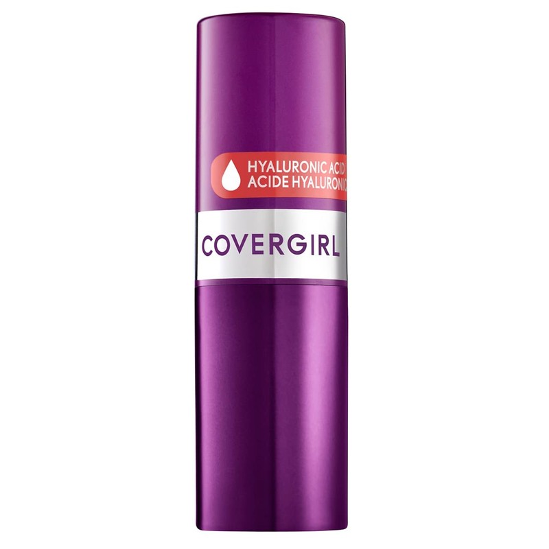 COVERGIRL Simply Ageless Moisture Renew Core Lipstick, Brilliant Coral, Pack
