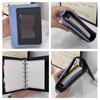 Personal Organizer, A7 Notebook, 6 Holes Ring, Business Notebook, Denim