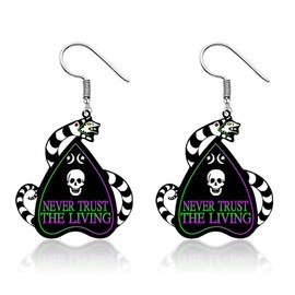 Beetlejuice Earrings for Women Betelgeuse Inspired Earrings Skull Tombstone Coffin Sandworm Earrings Beetle Juice Costume Female Beetlejuice Merchandise Beetlejuice 2024 Jewelry Accessories
