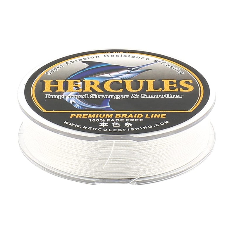 Hercules PE Line Fade Resistant 4 Braid Fishing Line Long