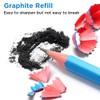 Pack of 12 Professional Drawing Pencils - 2H Hardness Medium