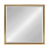 Kate and Laurel Calter Framed Square Mirror, 28 x 28,