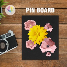 Mat Board Center, Pack of 10 Acid-Free Foam Boards, 20x24 inch Black Foam Boards, 3/16" Thick