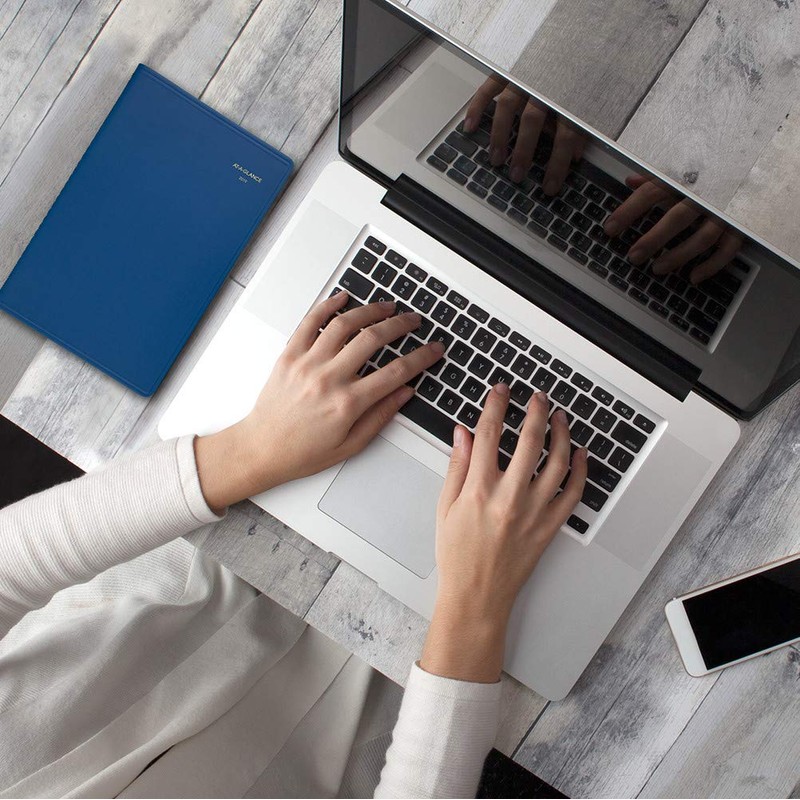 At-A-Glance - Agenda/Planificador semanal, azul (06 Blue), Pequeño