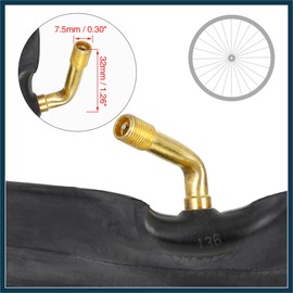 TUCKBOLD 16 Inch Bike Inner Tube 16x2.125 Bent Bicycle Inner Tube Automotive Parts