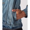 JMOJO Denim Jacket Men Classic Western Denim Pockets Jacket Button-Down