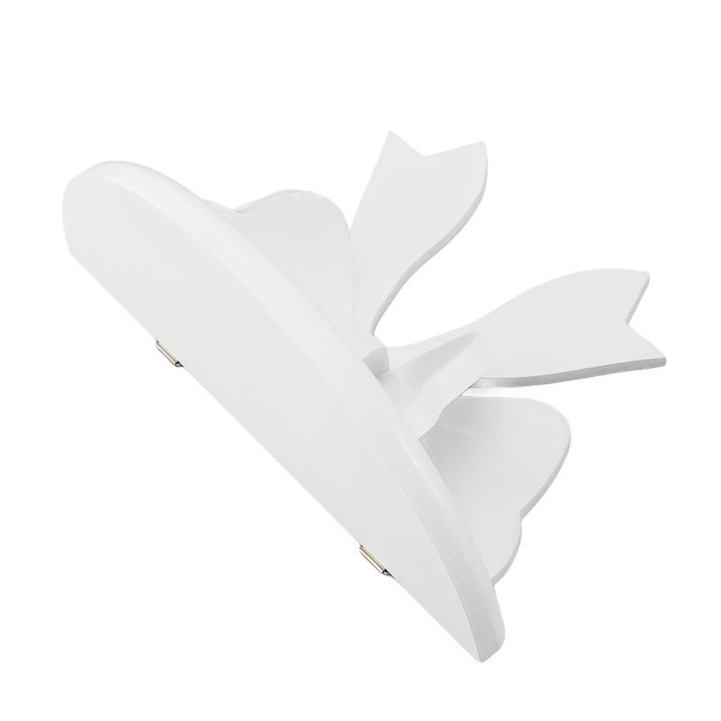 Wooden Bow Shelf Cute Bow Nordic Style Tie Shape Density