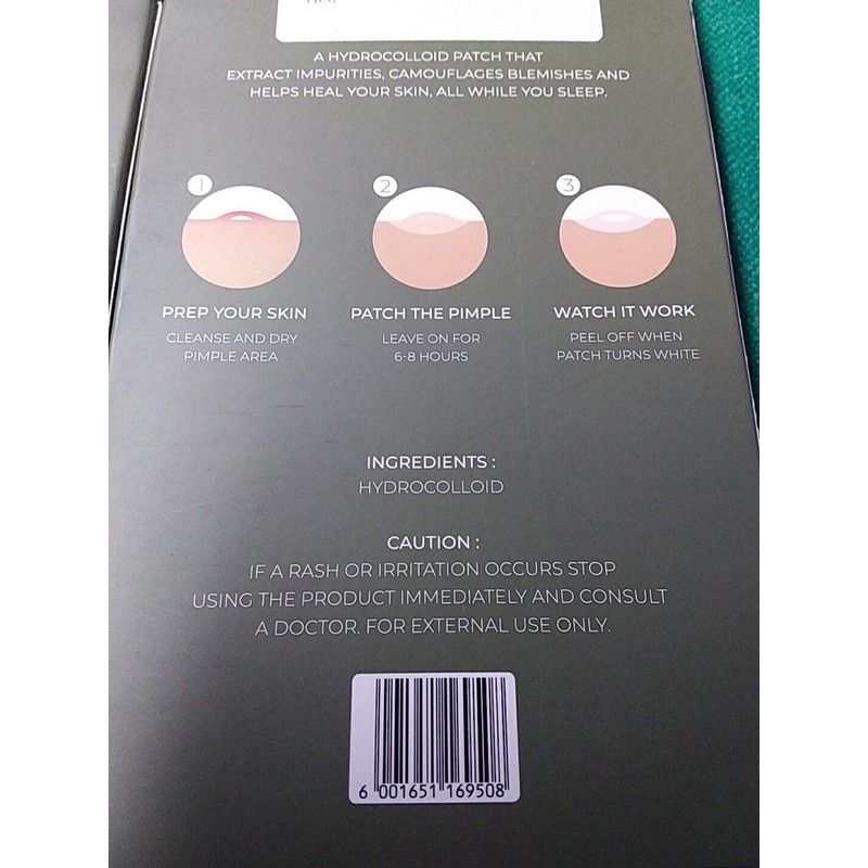 Bioré 2 PACK- NEOPRENE PIMPLE-CLEAR BLEMISH RESCUE PATCH