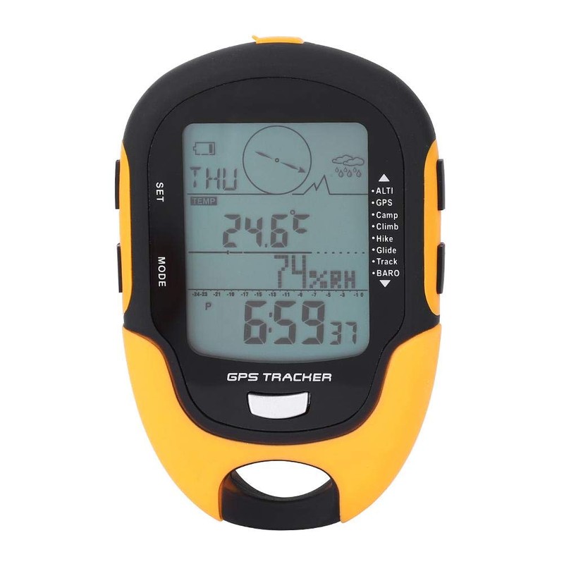 Wakects Digital Altimeter Barometer Digital Multifunction GPS Altimeter Barometer Compass