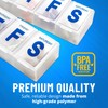 Weekly Pill Organizer - (Pack of 2) Extra Large Vitamin