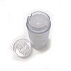 Empty Deodorant Container - 6g (0.2 oz) Bottom-Fill Cylinder, Twist-Up,