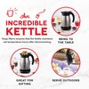 Dash Insulated Electric Kettle, Cordless Hot Water Kettle - Stainless