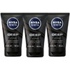 NIVEA Men DEEP Cleansing Beard & Face Wash - With