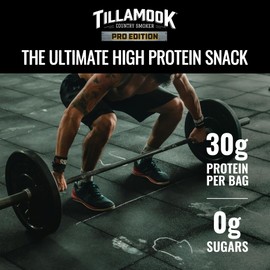Tillamook Beef Jerky, Country Smoker PRO Edition, Zero Sugar Original, 2.14 Oz (3 Pack) Real Hardwood Smoked Fresh Angus Beef, Low Carb, High Protein Ready to Eat Keto Snack for Athletes, Gluten Free