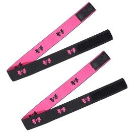 Qianyu 2 Pcs Elastic Wig Bands Adjustable Lace Front Melting Band Edge Wrap Bands Front Laying Strap Wrap to Keep Lace Fronts Wigs No Slip Wig Belt Tape for Women Keeping Wigs in Place