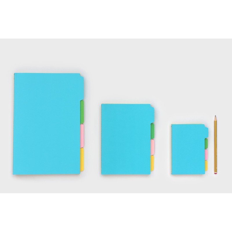 Suck UK | A4 Notebook with Tabs | Revision Planner