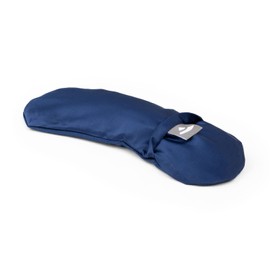 Soft Silk Eye Pillow – with Lavender and Linseed Filling for Yoga, Relaxation and Meditation