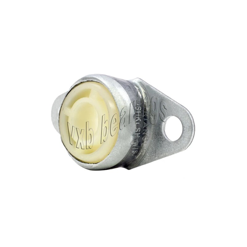 VXB 5/8" Miniature Side Flange Mounted Bearings Stamped Steel Plastic