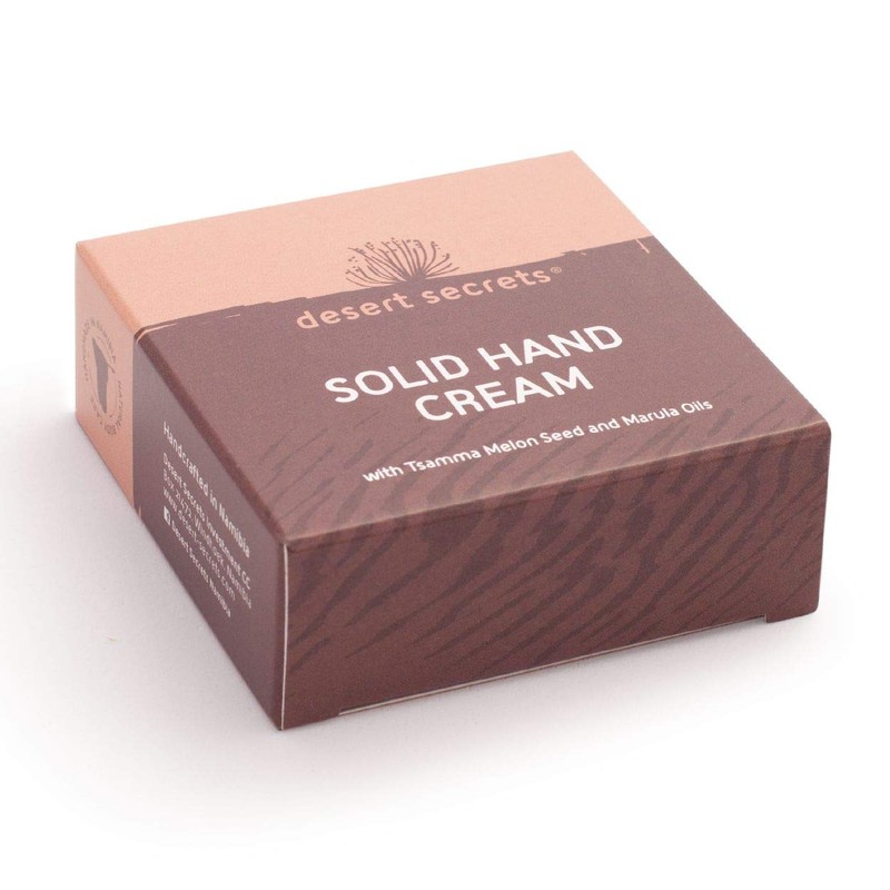 Desert Secrets Solid Hand Cream - Firm Hand Cream for