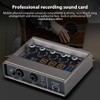 Audio Interface Recording XLR Audio Interface DSP Reverb 48V Phantom