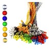 CO-RODE 140pcs Pre-wired 12V 5mm LED Light Emitting Diodes 7