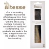 Altesse Antistatic Horn Comb with Smooth Rounded Teeth Handmade in