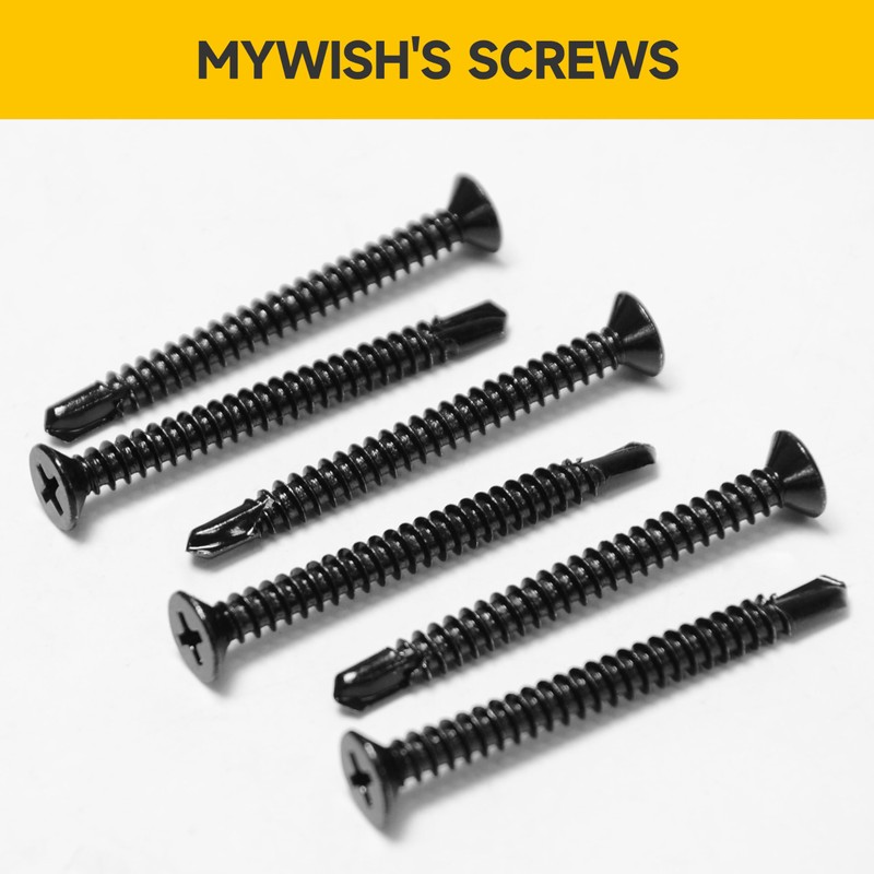 (300pcs) #8 x 1 for Sheet Metal Self Tapping Screws,