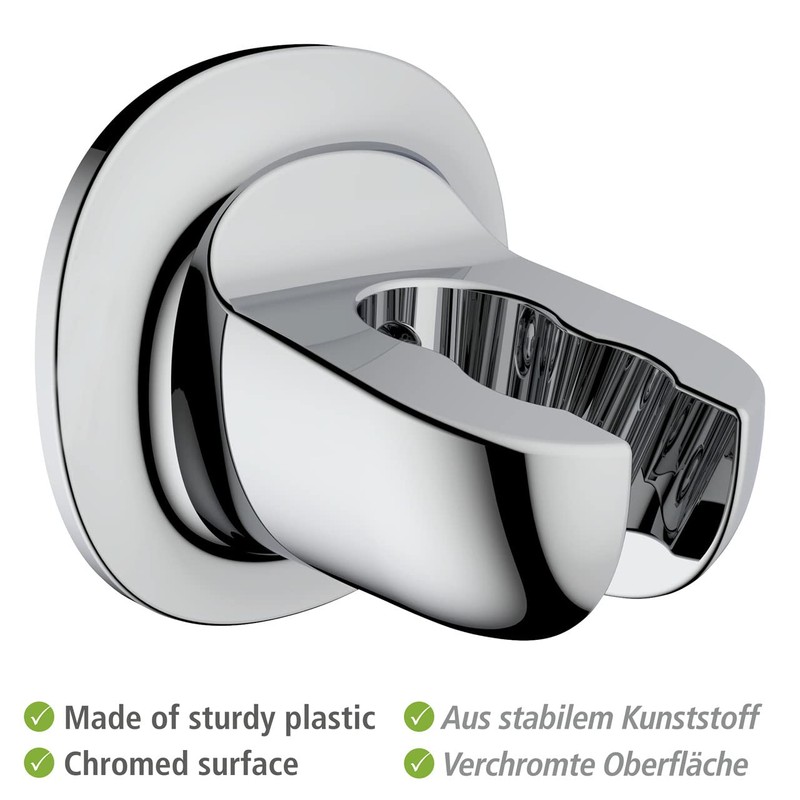 WENKO Libertà Shower Head Holder Chrome