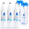 3-Pack Replacement for LG LMXS30756S Refrigerator Water Filter - Compatible