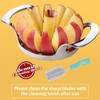SAVORLIVING Apple Slicer, Upgraded Version 12 Slices Extra Large Apple