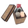 Seta Direct, Brown Natural Bamboo Storage Organization Box with Lid