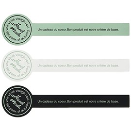 Handmade Stickers 3 Assorted Colors Lollipop-1 (60 Sheets) HLP-1S