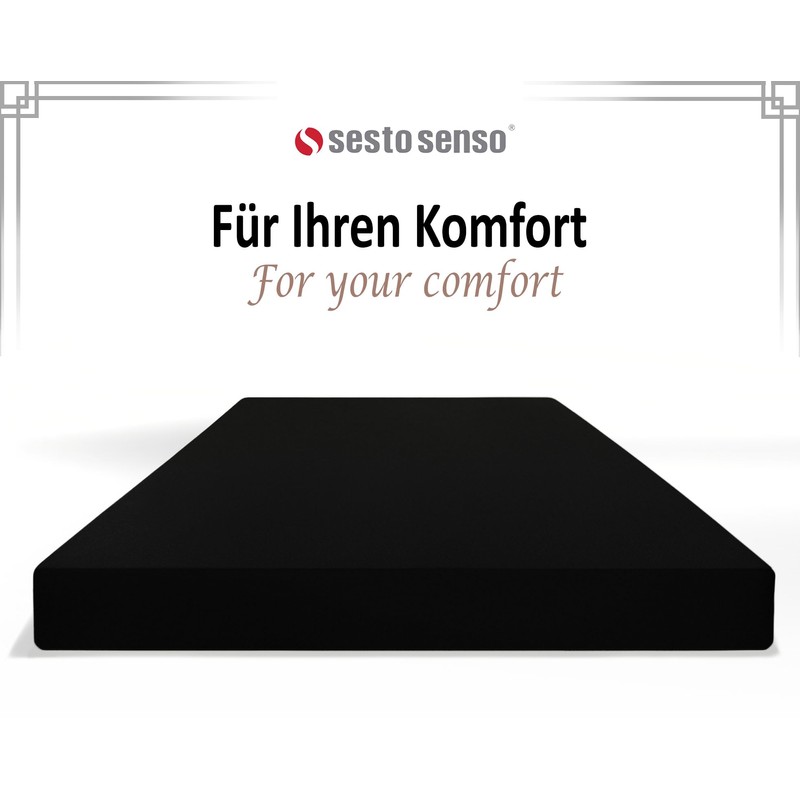 Sesto Senso Pack of 2 Fitted Sheets 90 x 200