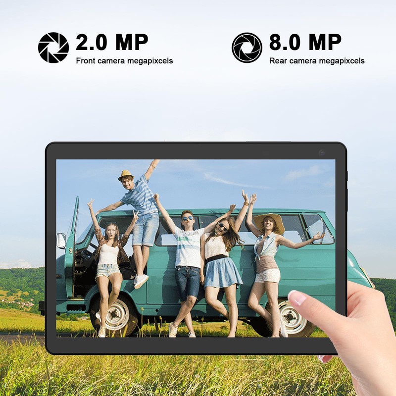 COOPERS Android Tablet 10 inch, 4GB RAM+32GB ROM Computer Tablets