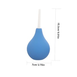 TOVINANNA 2pcs Multi-Functional Ear Cleaning Bulb Squeeze Tool for Adults Boy Girl Compact Blue for Ear Wax Removal Cleaning