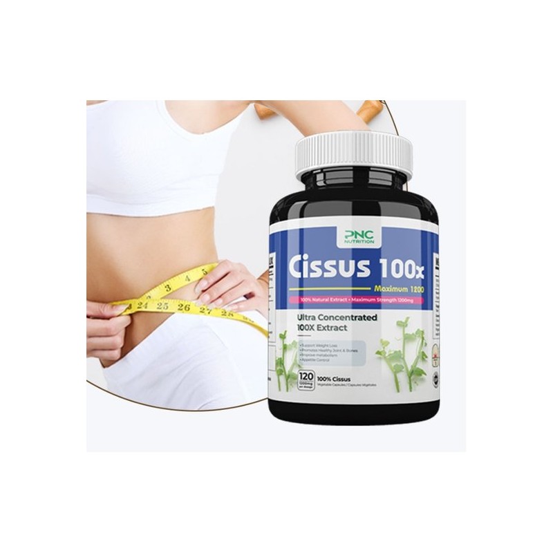PNC Nutrition Cissus Extract Cissus Caesars 100x Highly Concentrated 1200mg