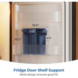 Waterdrop Compact Electric Water Filter Pitcher,200Gal