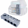 Aluminum Easy Access 1/4-Inch Hex Bits Magnetic Holders Fit for
