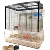 Large 3-Story Acrylic Clear Hamster Palace Cage Habitat Home for