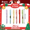 JXITON 36pcs Christmas Pens,Retractable Xmas Ink Pens Gen Ballpoint Pen