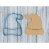 Santa Hat - Cookie Cutter/Sugar Cookie/Fondant/Clay (1359)