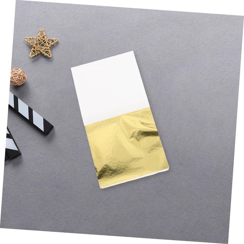 TEHAUX Gold Foil Paper Sheets 400pcs Multi-Purpose for Crafts Decorations