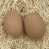 Ceramic Nest Eggs (2ct) (Brown)