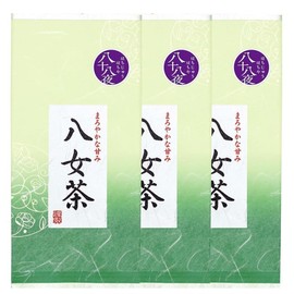 Yamecha from Fukuoka Prefecture, deep steamed sencha, green tea, first cut, 100% used, specially steamed, finest tea, 100g, 88 rounds, three bags, three bags / 야메차 후쿠오카현산 깊은 찜 센차 녹차 첫자르기 제일차 100% 사용 특찜 극상차 100g 88야 따기 세 봉지, 세 봉