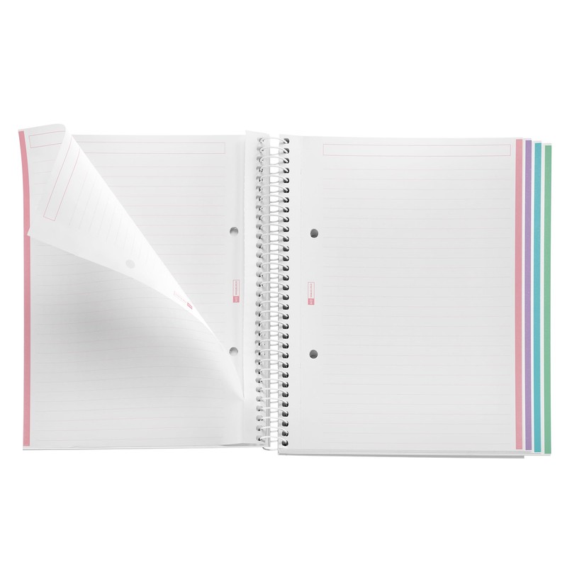 Miquelrius - A5 Notebook Polypropylene Cover 120 Micro Perforated Sheets