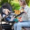 Baby Stroller Toy - High Contrast Stroller Activity Toy with